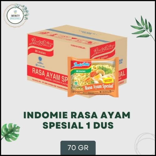 

INDOMIE RASA AYAM SPESIAL SPC 70Gr 1 DUS MURAH !!
