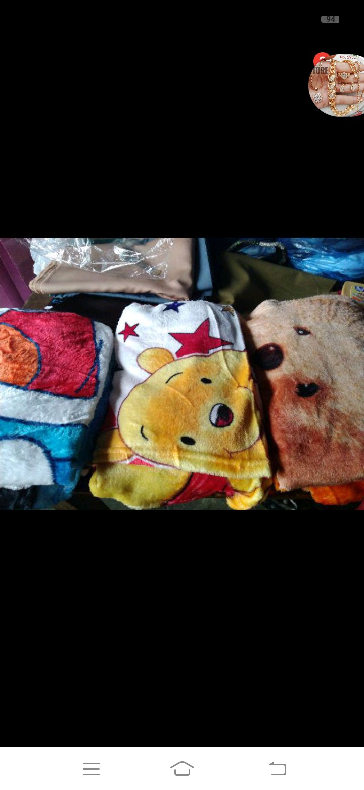 Selimut Bulu Karakter