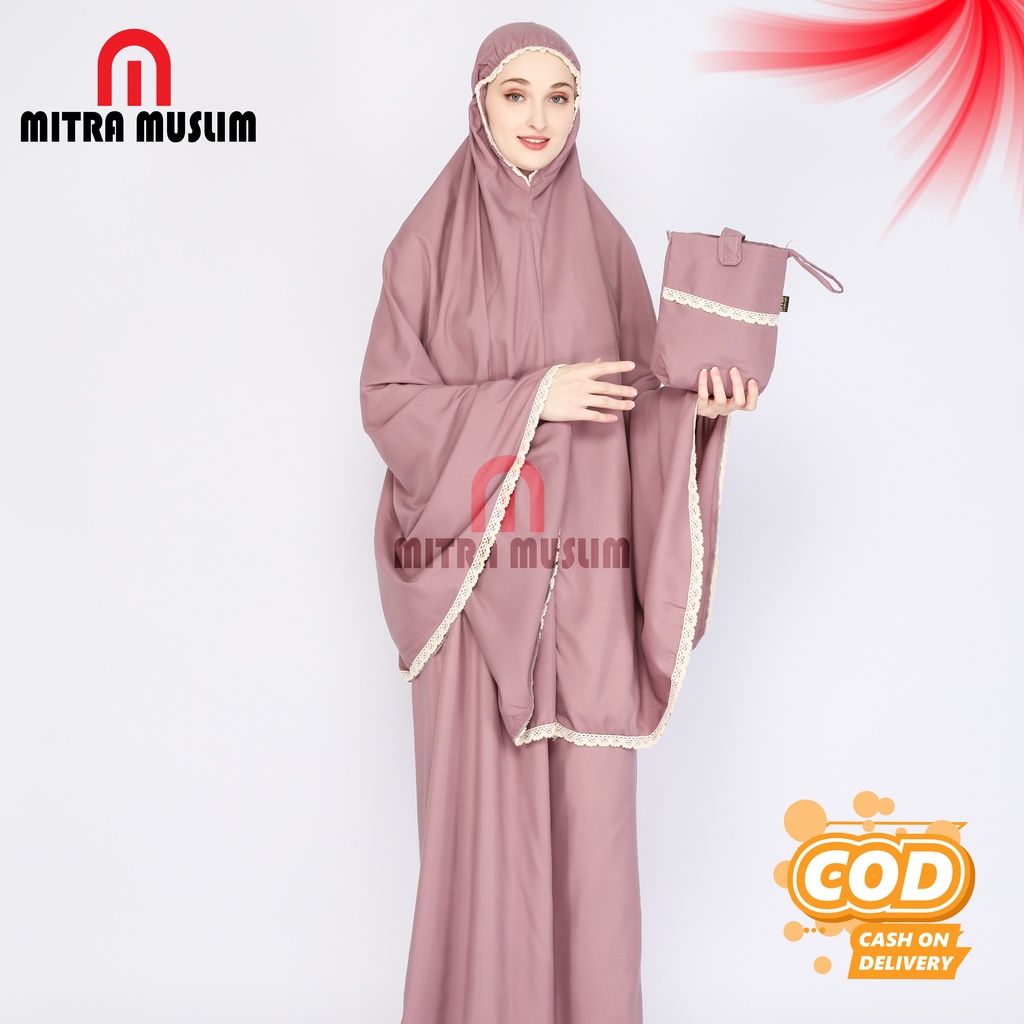 Mukena Dewasa Jumbo Murah Katun Terbaru Mukenah Rayon Telekung Traveling Bukan Mukena Bali Bahan Adem Halus Lembut