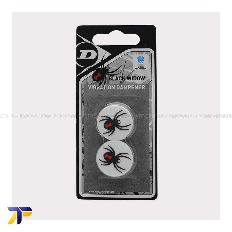 Peredam Dampener Vibra Anti Getar Tenis Tennis Dunlop Black Widow Vibration