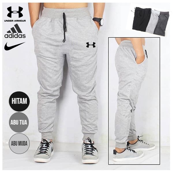 PAKAIAN PRIA TERKINI PALING DICARI //   Celana Jogger Panjang Training Sport
