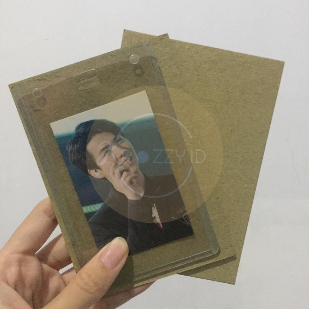 [READY STOCK] Karton/Kardus/Yellow Board B2 Name Card ID Card Glue Card Packing Photocard KPOP 5set
