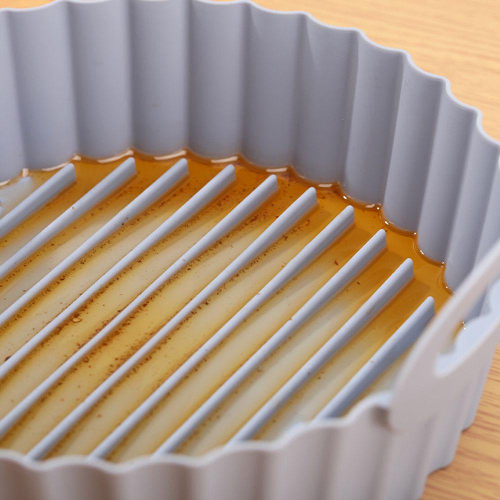 Pineapple Silicone Pot Grill Pot Tray Masak Reusable AirFryer Aksesoris Baking Basket