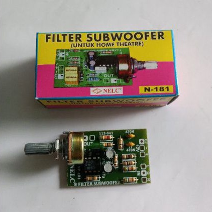 filter subwoofer