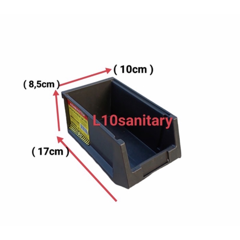 Kotak Rak Susun Stackable KENMASTER / Kotak Rak Komponen Susun Stackabel KENMASTER SK-01