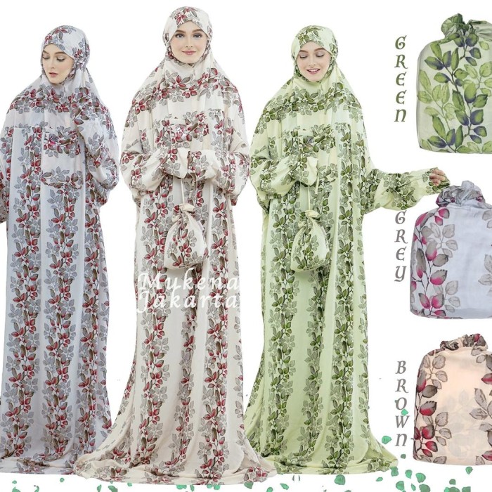 TERLARIS MUKENA HADROMAUT TERUSAN|MUKENA DEWASA|MUKENA KATUN