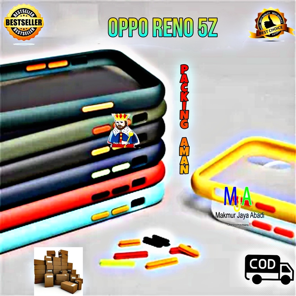 SOFTCASE OPPO RENO 5Z - CASE MATTE FULL COLOUR MY CHOICE BUMPER CASE PELINDUNG KAMERA