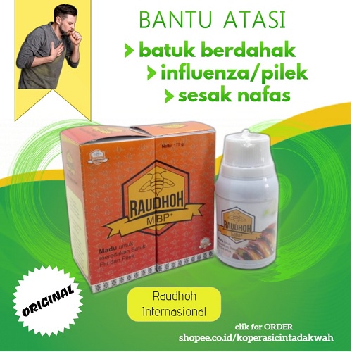 

Madu Batuk Pilek Raudhoh Ampuh 175gr