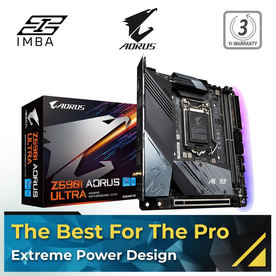 Jual Gigabyte Z I Aorus Ultra Itx Lga Gen Shopee Indonesia