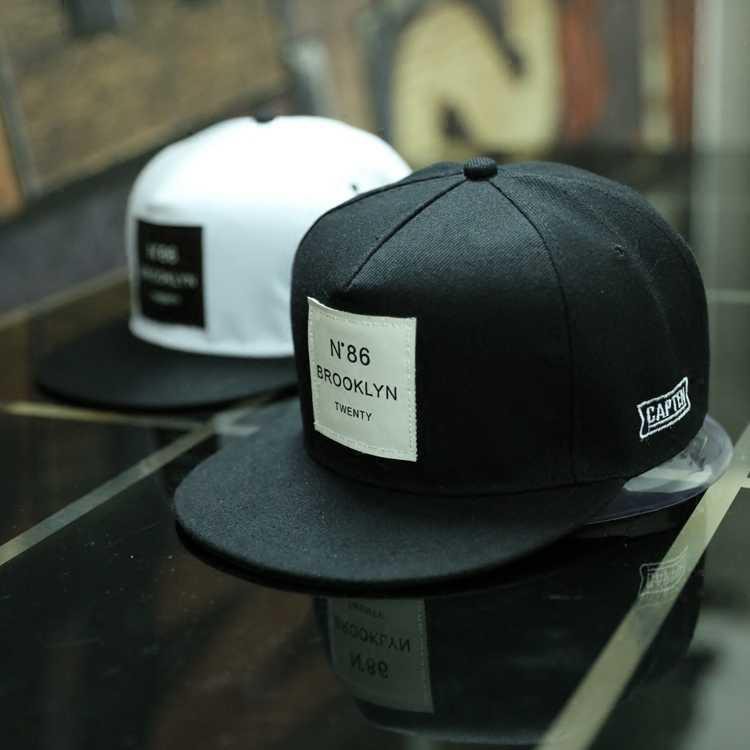 Rhodey Topi Snapback N86 Brooklyn Twenty [Putih]