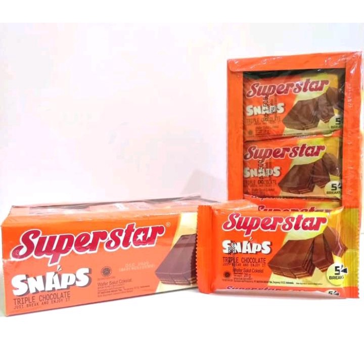 

ANEKA SNACK SUPERSTAR SNAPS ISI 12 PCS