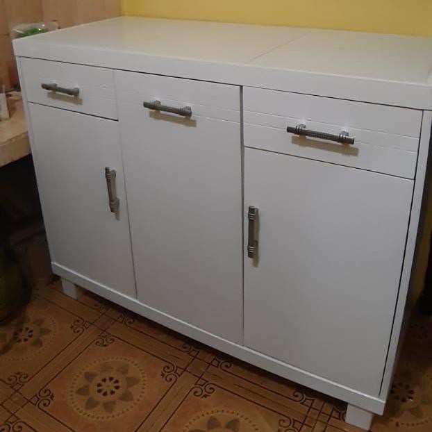 kitchen set bawah 3 pintu/rak piring