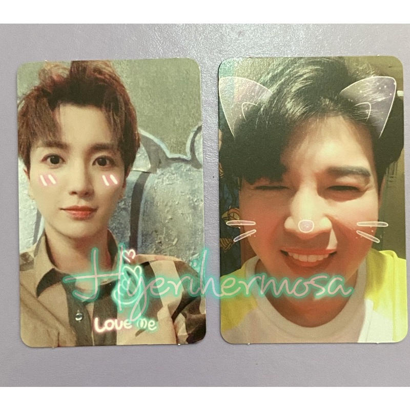 PC Photocard Super Junior Replay Leeteuk Shindong
