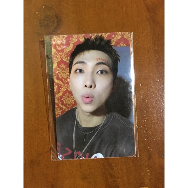 PHOTOCARD RM/KIM NAMJOON BTS SEASON GREETING 2022