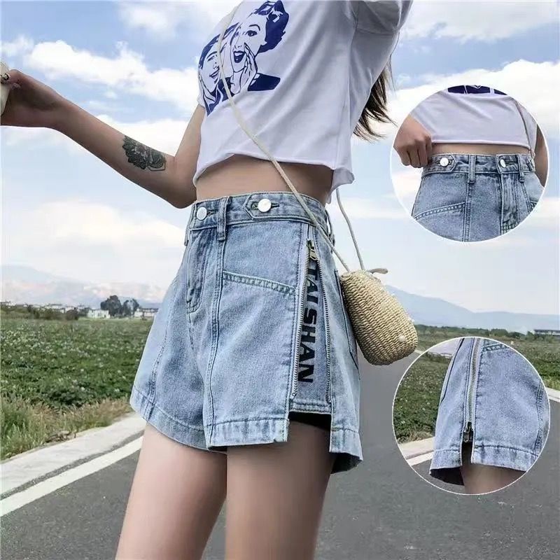 OOTD Hot Pants Jeans Celana Pendek Wanita Korea KEKINIAN STREETWEAR