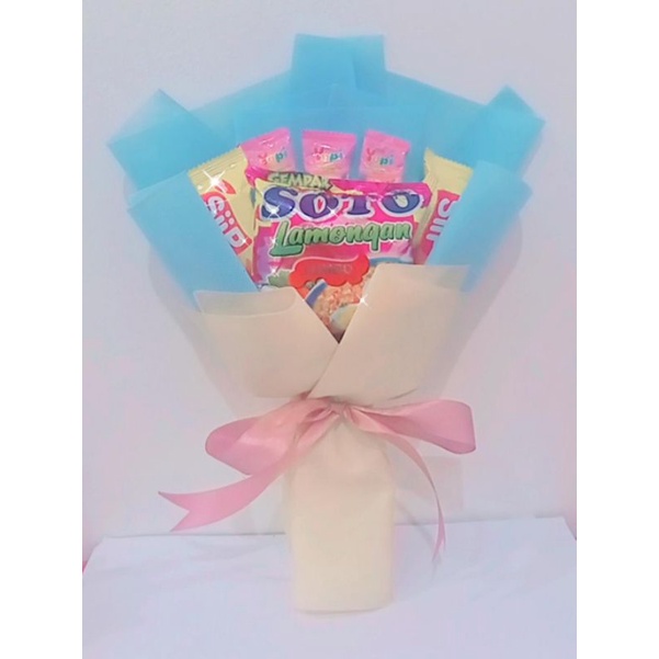 

TERMURAH! Buket Jajan Buket Snack Hadiah Wisuda