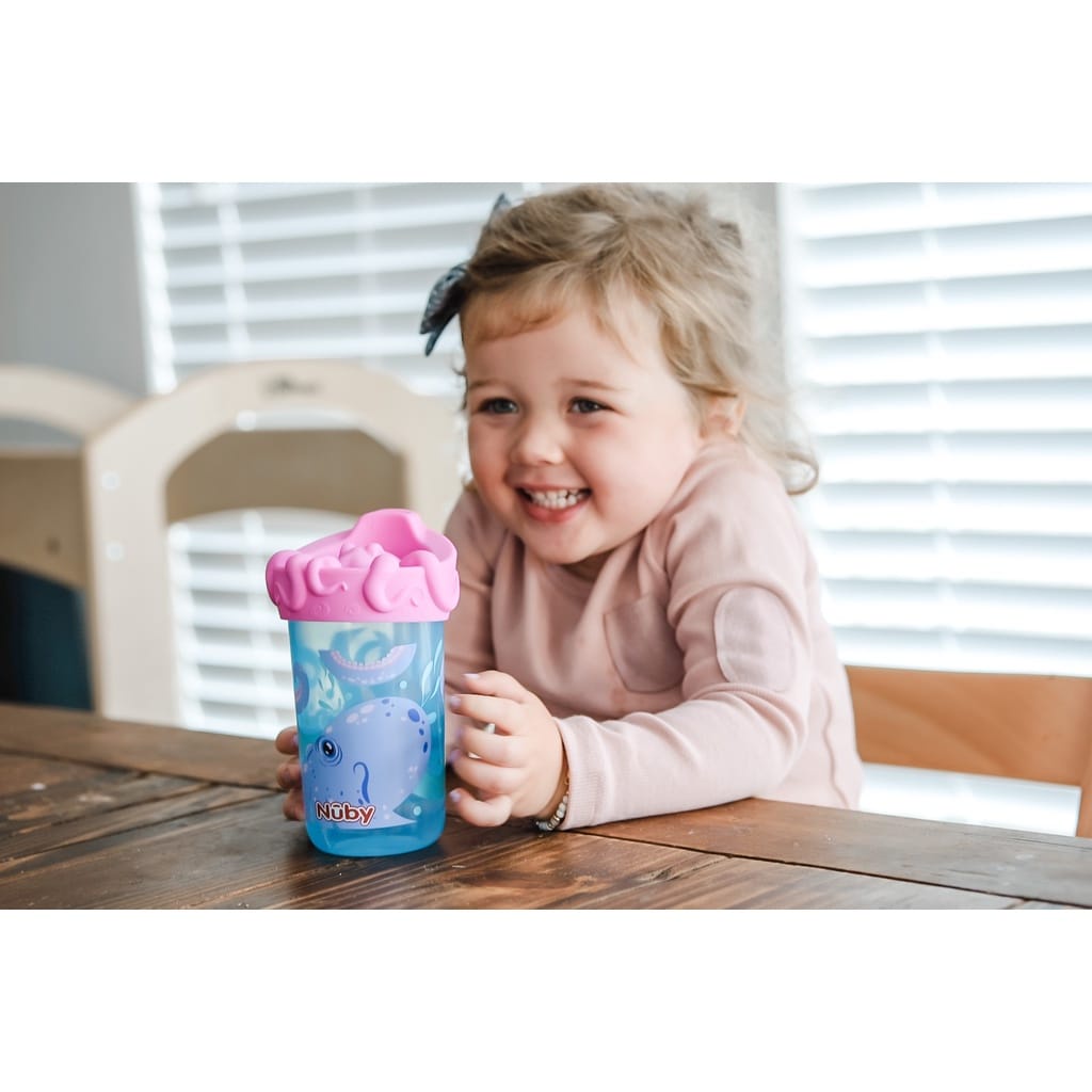 Nuby 3D Character Spout Cup 355ml (10748) - Botol Minum Anak