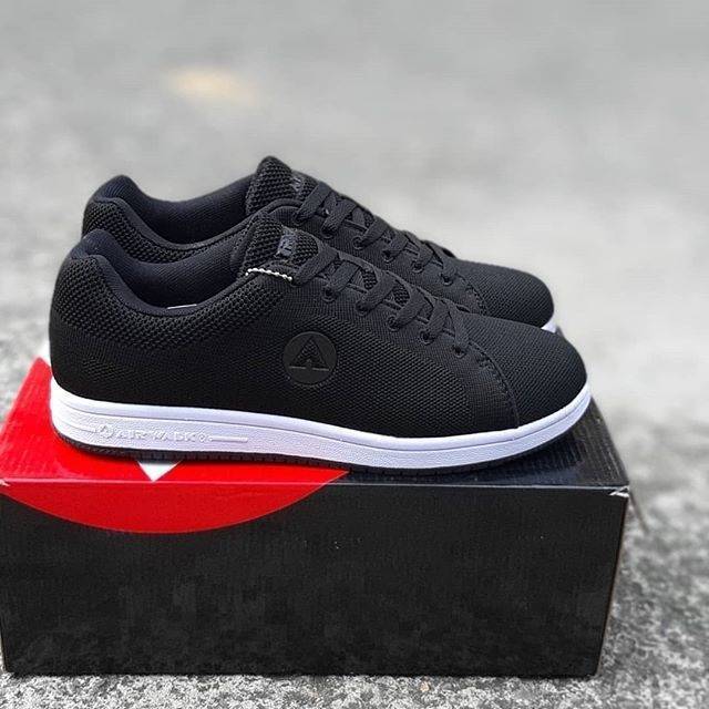 Sepatu Airwalk Original Sneaker Casual Fenom Black Shopee Indonesia