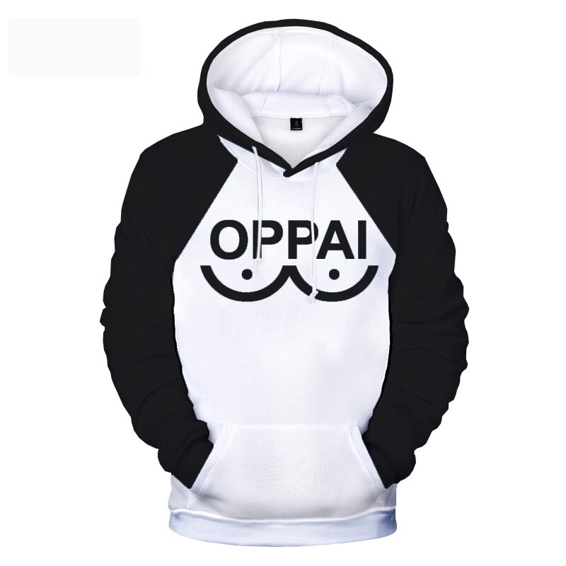 Sweater Anime ONE PUNCH MAN Jumper / Hoodie OPPAI Jumper Combi Pria Wanita Size S M L XL XXL XXXL