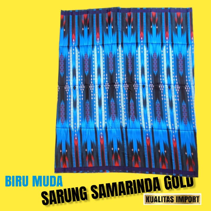 SARUNG SAMARINDA GOLD REMAJA DEWASA/SARUNG SAMARINDA LEGENDARIS