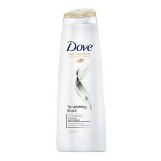 Dove Shampoo Nourishing Black 160Ml