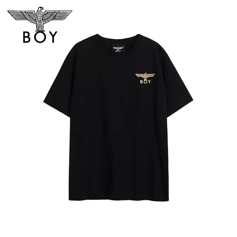 BOY20 KAOS BOY LONDON WINGS GOLD IMPORT PRIA WANITA ASIA EROPA KOREA