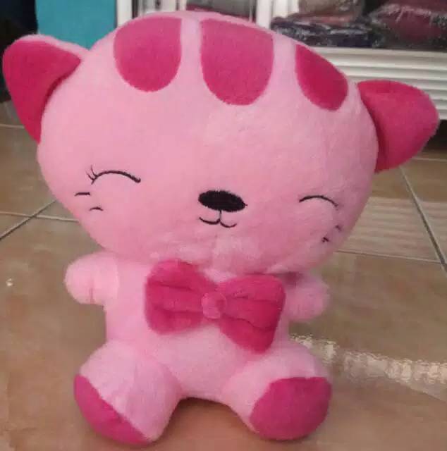 Boneka kucing cantik size:S.