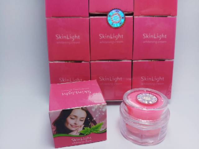 [12 pcs] KRIM SKIN LIGHT ORIGINAL WHITENING CREAM