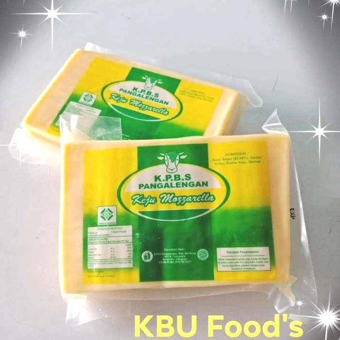 

Keju- Mozzarella Kpbs 250G -Keju.