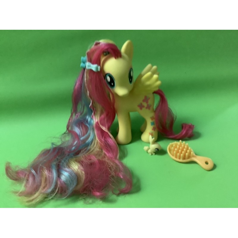 my little pony hasbro 14 cm fluttershy asli mainan