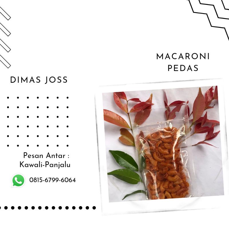 

Macaroni pedas