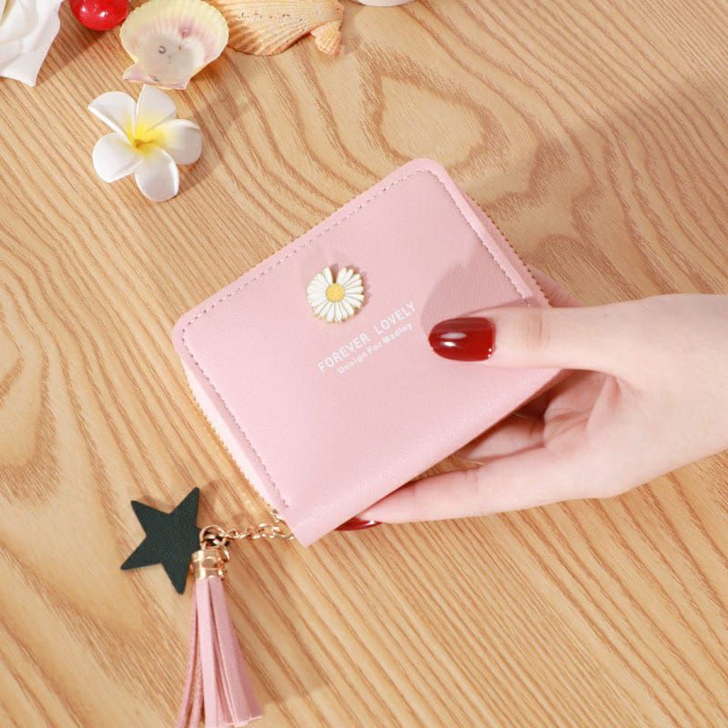 CAHAYA PELANGI (CPS) BUNGA - DOMPET RESLETING DAISY MINI