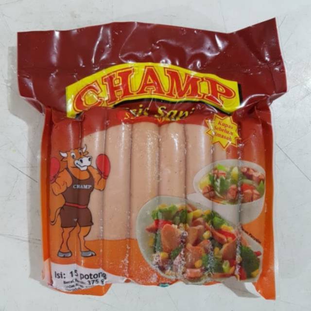 

Champ Sosis Sapi serbaguna 375gr isi 15s