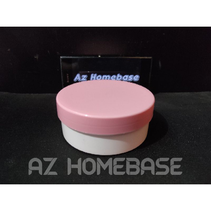 Pot Lulur 250gr Pink Putih - Pot Lulur 250 gram Pink Putih