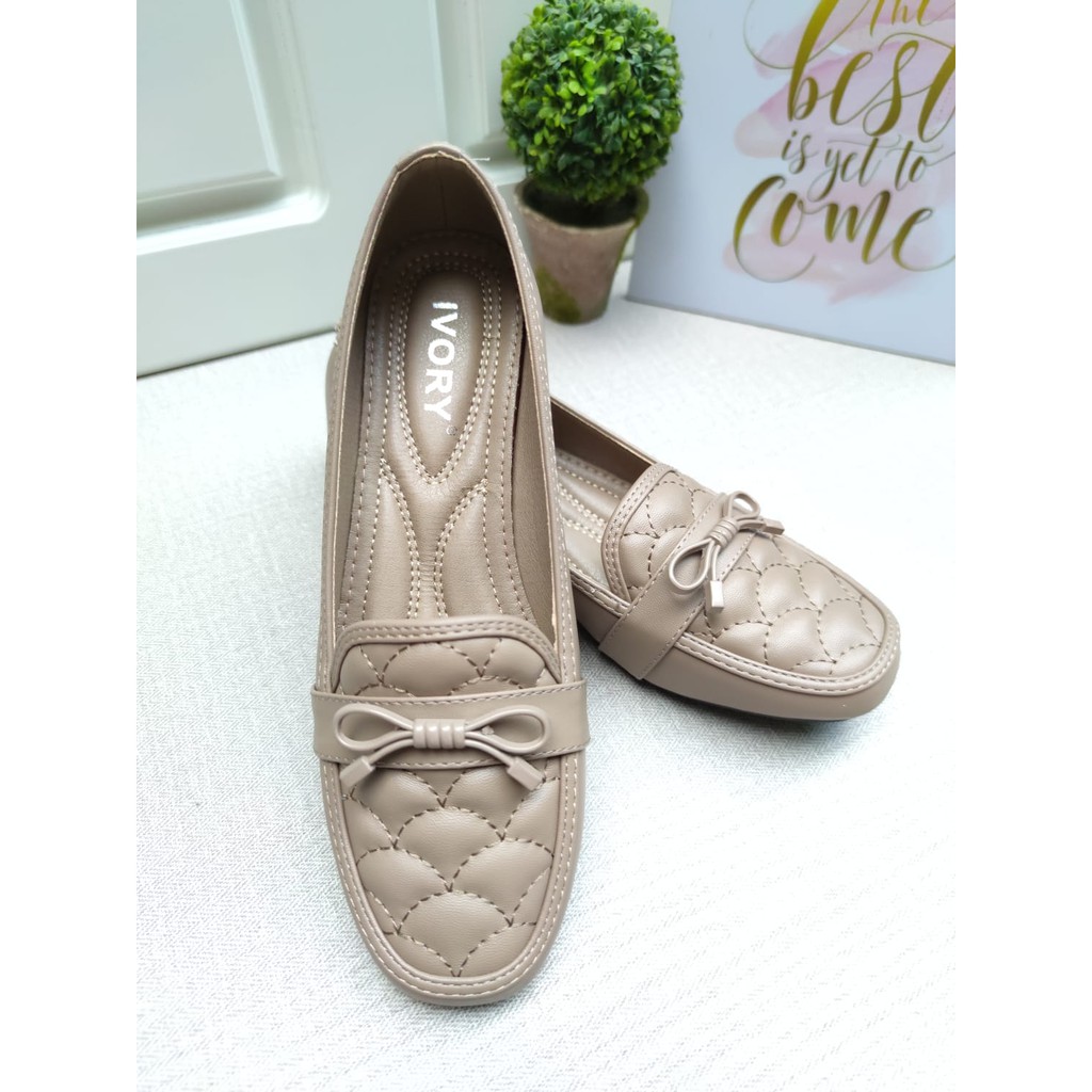 IVORY Sepatu Flat Wanita Loafers 993-362