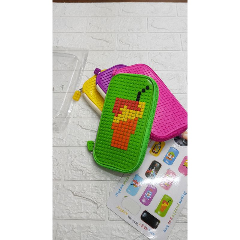 

kotak pinsil lego/ kotakpinsil edukasi/ kotakpinsil bisa bikin nama/ kotakpinsil bikin motif