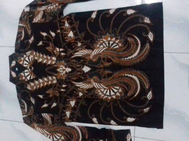 Batik Solo Murai Kapas Kemeja Pria Katun Halus Sragenan Full Furing