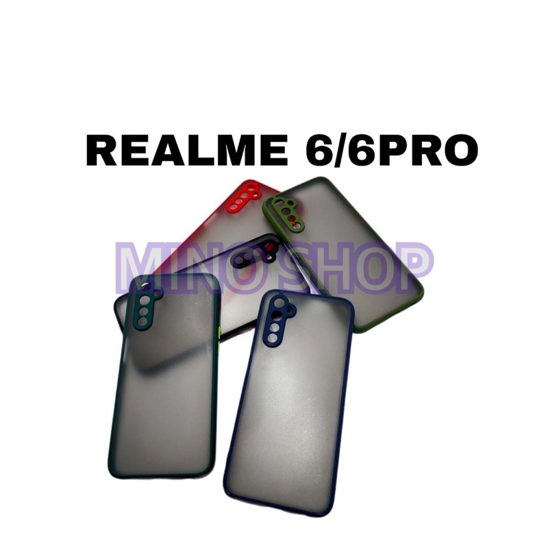 SOFTCASE REALME 6/6 PRO - HARDCASE DOVE MYCHOICE PLUS PELINDUNG KAMERA - AERO CASE