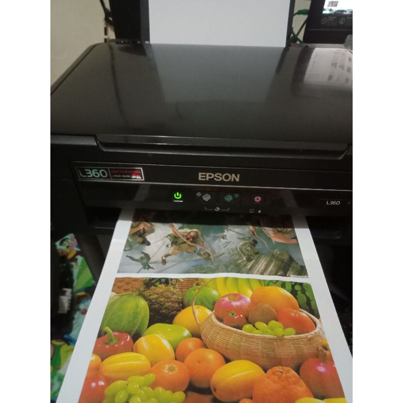 printer epson l360 print, scan copy normal bergaransi