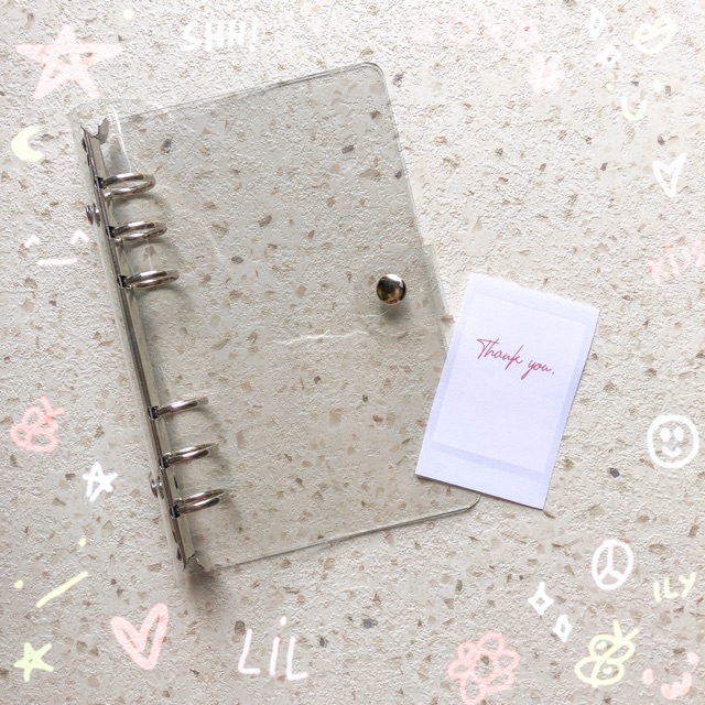 

[BISA COD] 6 ring binder (A6)