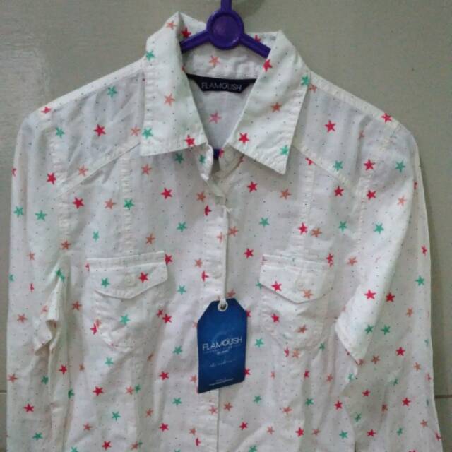 Kemeja wanita Flamoush C2 size S