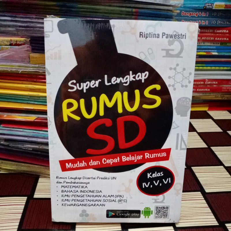 

BUKU SUPER LENGKAP RUMUS SD(MUDAH DAN CEPAT BELAJAR RUMUS)