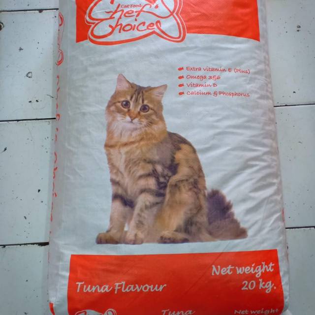 Makanan Kucing Chef Choice Cat Tuna 20kg