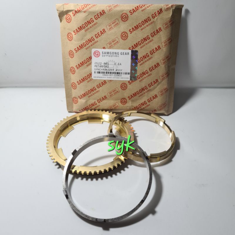 RING SYNCHRONIS ASSY PS125 CANTER 2&amp;3 ME509502  ORI SAMGONG MEDE IN KOREA