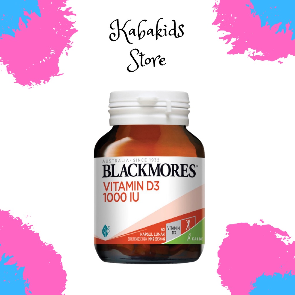 Blackmores Vitamin D3 1000 IU isi 60