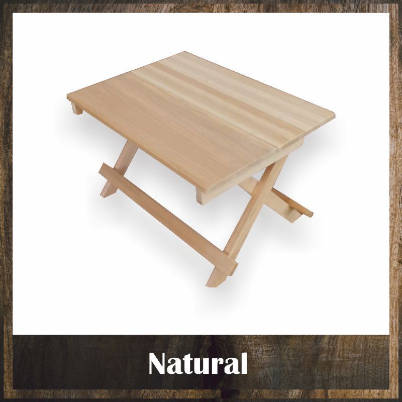 Rehal Quran/Meja Lipat Kayu/Meja Belajar/Meja Ngaji