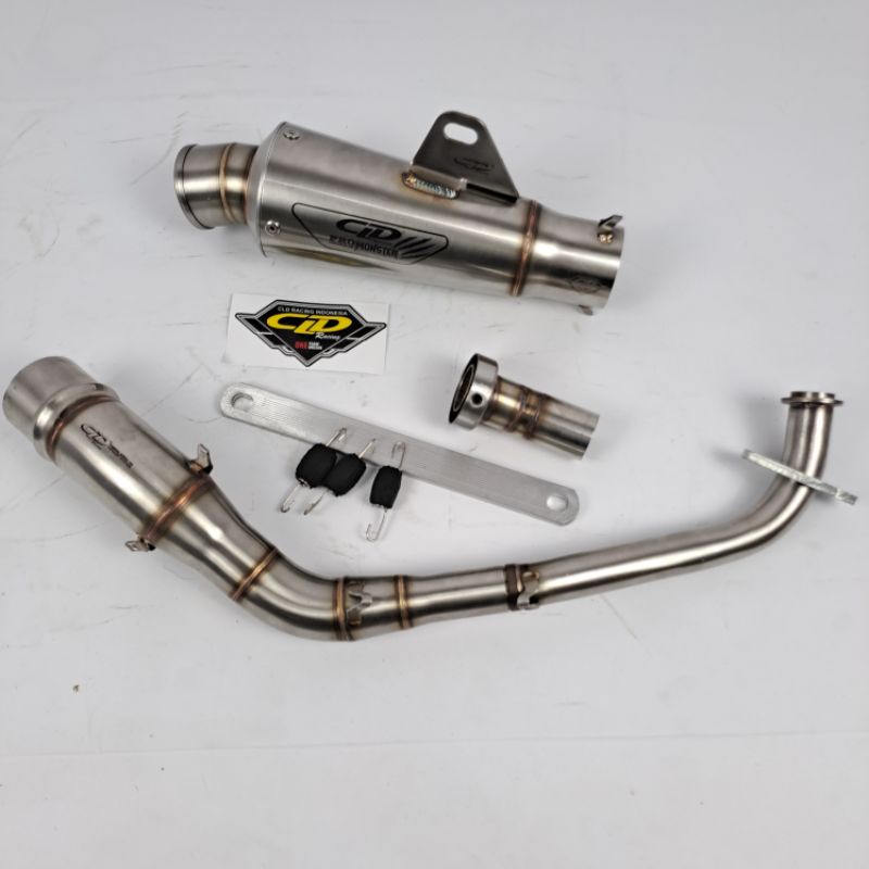 Knalpot CLD Original Pro monster Aerox New dan Old