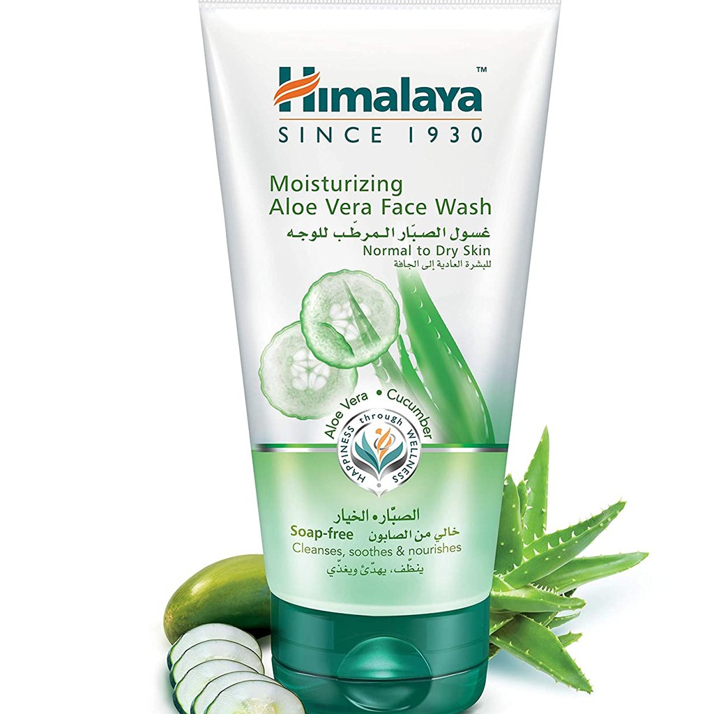 HIMALAYA FACIAL WASH 100ML ALOE VERA HERBAL