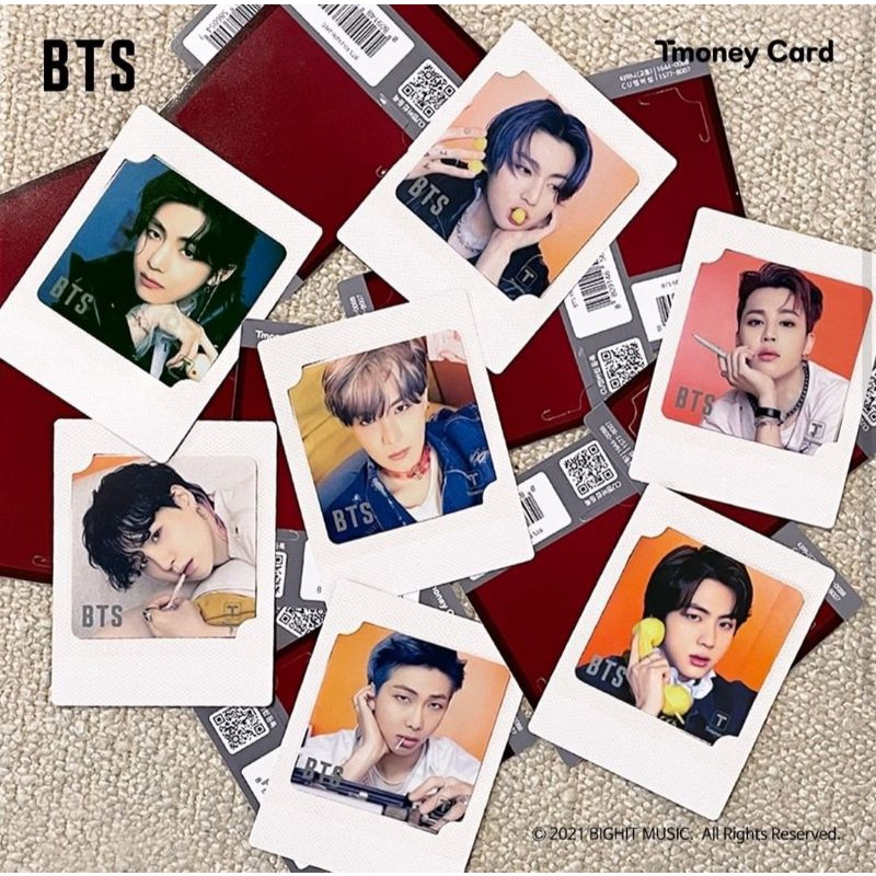 OFFICIAL BTS T-MONEY KOREA BUTTER VERSION TMONEY