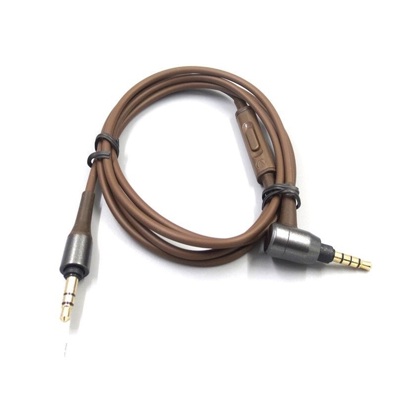 Universal Headphone Audio 3.5mm AUX Cable With Microphone MSR7 MDR 1A